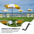 thumbnail image 1 of DEEPCRAFF Plastic Rotary Handle 1Pack Dark Grey For Effortless Operation And Versatile Compatibility In Outdoor Patio, 1 of 8