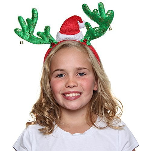 North Pole Novelties Santa Antler Headband