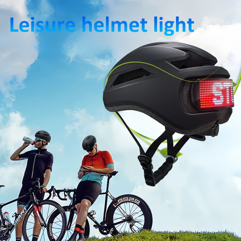 MOMOJIA High Visibilities Bike Helmet Offering 360 Degree Lighting Turn Signal Security