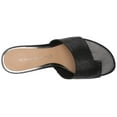 thumbnail image 5 of Donald Pliner Women's Melros Heeled Sandal (Black, 8.5), 5 of 7