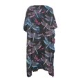 thumbnail image 2 of HELLHERO Loose Bathing Suit Cover Up for Resort Polyester Stylish Swim Coverup Dragonfly Silhouette, 2 of 6