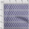 thumbnail image 1 of oneOone Cotton Poplin Fabric Ogee Ikat Print Fabric BTY 56 Inch Wide, 1 of 4