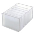 thumbnail image 2 of Sock Organizer for Drawer, Foldable Mesh Drawer Divider Clothes Storage Bag Multi-Compartment Organizer, Breathable Mesh Clothing Separator 14.17x9.84x7.87 Inch (1Pcs), 2 of 8