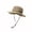 #471-Khaki, variant on Taylonsss Unisex Foldable Sun Hat Solid Color Breathable Adjustable Drawstring Outdoor Hiking Fishing Cap for UPF50 Protection