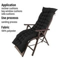 thumbnail image 3 of 47X19 inch Lounge Chaise Chair Cushion, Soft Chaise High Back Cushion Outdoor/Indoor Rocking Chair Cushions with Ties, 3 of 7