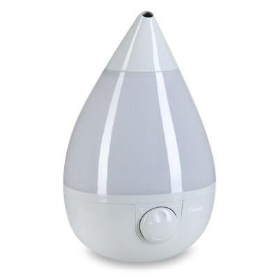 Crane - Ultrasonic Cool Mist Humidifier - Drop Shape (Gray)