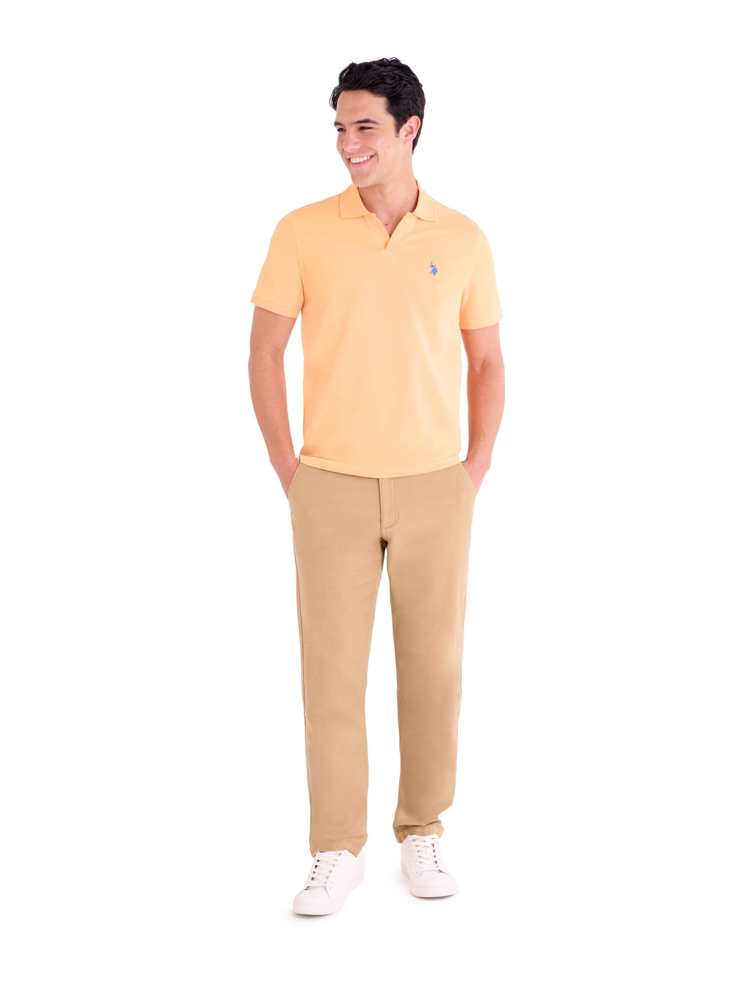 U.S. Polo Assn. Men's Johnny Collar Polo Shirt