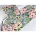 thumbnail image 3 of Garden Bed Runner Set, Beige and Pink Colored Flowers with Green Leaves in Watercolor Painting Art, Decorative Bedding Scarf & a Pillow Sham for Hotels Homes, Twin, Tan and Multicolor, by Ambesonne, 3 of 3