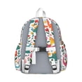 thumbnail image 3 of Cute Dinosaur Pattern Backpack for School,Cute School Bag,Schoolbag with Adjustable Shoulder Straps & Padded Back,13.4"x11"x4.7", 3 of 6