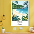 thumbnail image 3 of Grenada Travel Poster Canvas – Caribbean Canvas – Unique Gift Idea for Home, Office, or Living Space, 3 of 5
