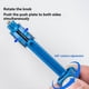 thumbnail image 4 of Herramienta para Separar Pastillas de Freno, Separador de Pistones para Bicicletas, Accesorios Ergonómicos de Reparación, Expansor para Mantenimiento de Vehículos de Ciclismo., 4 of 5