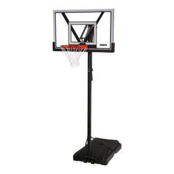 LIFETIME - Panier de basket réglable, panneau arrière en polycarbonate de 48 po