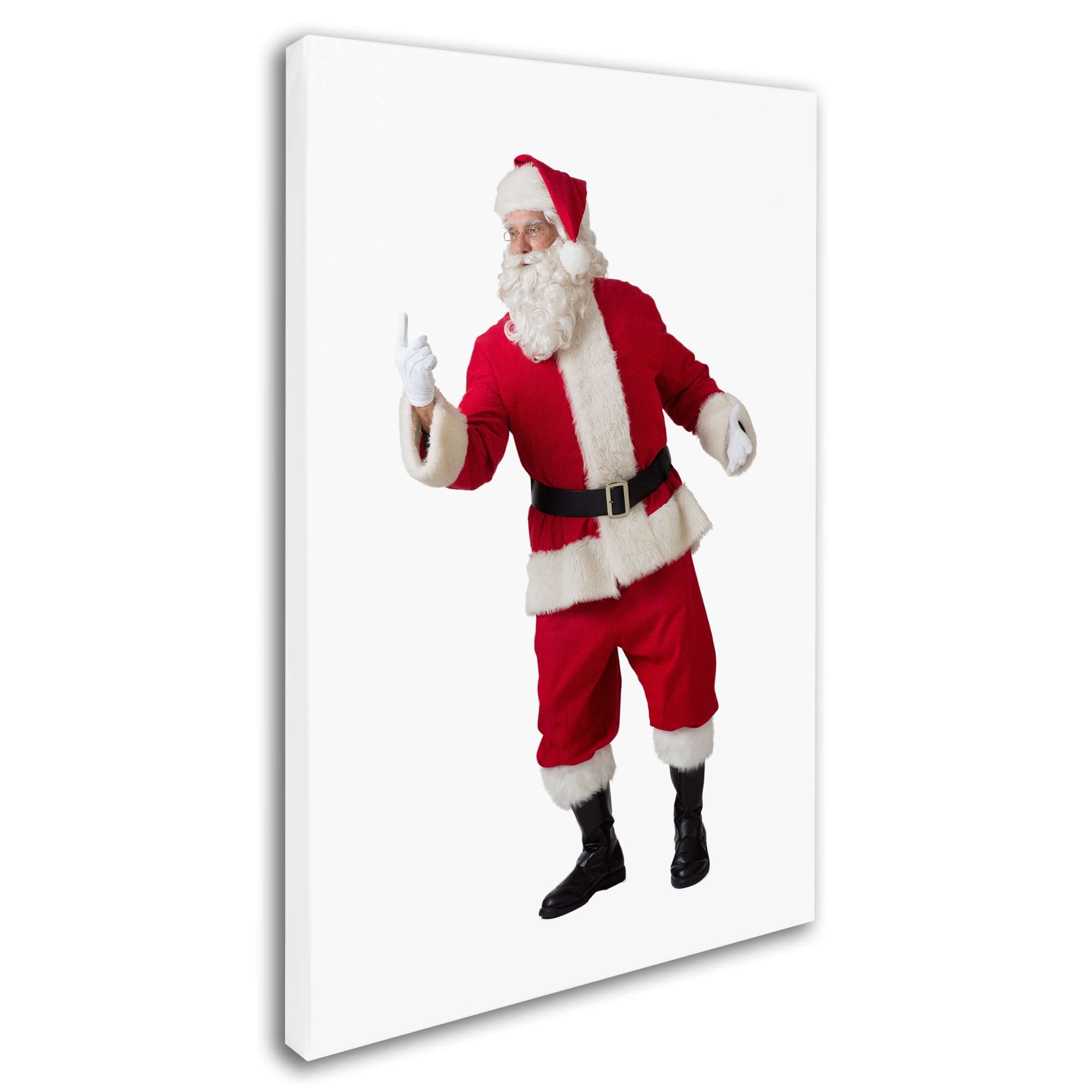 Trademark Fine Art 'Santa-balance-13033' Canvas Art by Ed Wheeler
