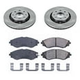 thumbnail image 3 of Power Stop Front Stock Replacement Brake Pad and Rotor Kit KOE5893, 3 of 8
