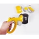 thumbnail image 2 of Recogedor de excrementos de mascotas amarillo con bolsa y pala, con asa y clip., 2 of 4