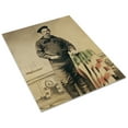 thumbnail image 3 of Print: Civil War Sailor In Union Uniform, American Flag, Naval Scene, 3 of 4