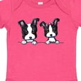 thumbnail image 4 of Inktastic Boston Terriers (dark Apparel) Boys or Girls Baby Bodysuit, 4 of 5