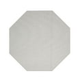 thumbnail image 1 of Furnish My Place Framed Rug - 9 ft., Octagon, Beige, Designer Accent Rug for Hallways, Living Rooms, Bedrooms, 1 of 12