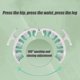 thumbnail image 5 of Cellulite Massager Manual Muscle Massager Roller For Leg, Neck, Arm And Foot, Multi-function Pelvic Floor Muscle Trainer Beauty, 5 of 5