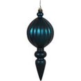 thumbnail image 1 of Vickerman N593074DMV Boule d'Ornement de Noël 12 Po Vert Minuit Mat UV Percée, 1 of 3