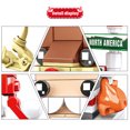 thumbnail image 5 of Christmas Building, Christmas Snowman/ELK/Santa Claus Box Blocks Bricks Toys for Kids Ages 6+ Creative Treasure Box Prizes, 5 of 9