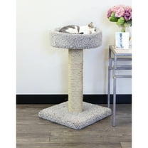 New Cat Condos Scratching Post with Sleeping Perch