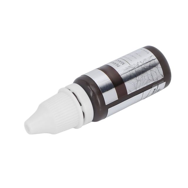 Tinta Para Cejas, Pigmento De Microblading De Almacenamiento Sellado De 15 Ml Semipermanente Para Principiantes Para Tienda Cergrey Chocolate