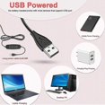 thumbnail image 5 of Video Conference Lighting Kit,computer/laptop Moniter Led Video Light Dimmable (1 Pcs, White), 5 of 5