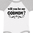 thumbnail image 4 of Inktastic Godmother Proposal Be My Godmom Boys or Girls Baby Bodysuit, 4 of 5