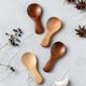 thumbnail image 2 of 4pcs, Wooden Spoon, Simple Spice Spoon, Condiment Spoon, Kitchen Spoon, Vintage Tableware, Creative Short Handle Spoon, Multifunctional Spoon, Coffee Spoon, Soup Spoon, Kitchen Stuff, Kitchen Gadgets, 2 of 4
