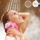 thumbnail image 4 of Esponja de baño Loofah de 50g borla exfoliante corporal Rosa, 4 of 4