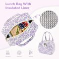 thumbnail image 6 of Teen Girls Backpack Set with Lunch Box, Pencil Case, Small Wallet, Kids Bookbag(Purple), 6 of 7