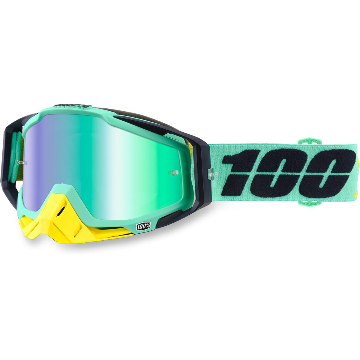 100 goggles green