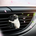 thumbnail image 5 of Acrylic Dog Car Air Vent Clip - Pet Lover Aromatherapy Ornament, Cute Flat Hanging Decoration for Vehicle Interior, Easy Install No Tools Needed, 5 of 7