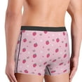 thumbnail image 3 of Goofa Strawberries Printed Men's Boxer Briefs Underwear, Moisture-Wicking Underwear, Trunk,Soft and Breathable Cotton Underwear-Small, 3 of 9