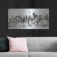 thumbnail image 6 of Luxe Metal Art 'New York Skyline II' by Avery Tillmon, Metal Wall Art, 48"x24", 6 of 7