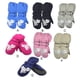 thumbnail image 4 of Naiovety 5 pares de manoplas impermeables para niños estilo geométrico equipo deportivo herramientas de protección suministros de esquí actividades al Suministros térmicos azul Naiovety HA059232-01B, 4 of 5