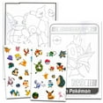 thumbnail image 2 of Pokemon Tattoos Party Favors Set - 70 Temporary Tattoos for Kids, Boys, Girls Plus Trading Cards, More | Pokemon Party Supplies Pack, 2 of 5