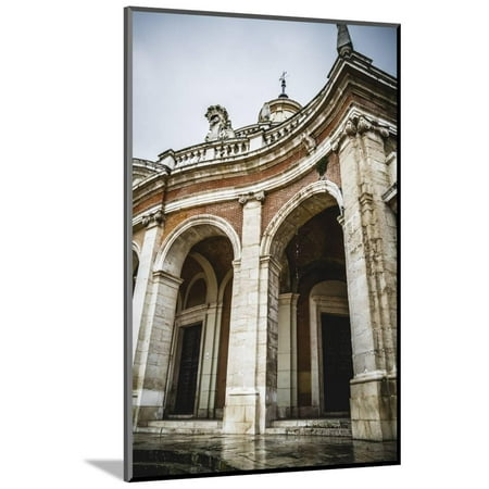 San Antonio Sites Church of San Antonio. Palace of Aranjuez, Madrid, Spain.World Heritage Site by UNESCO in 2001 Wood Mounted Print Wall Art By outsiderzone ()