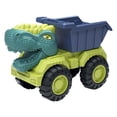 thumbnail image 2 of Dinosaurios Transporte Coche Juguetes Educativos Vehículos de Remolque para Niños 3 4 5 6 Camión de la basura, 2 of 5