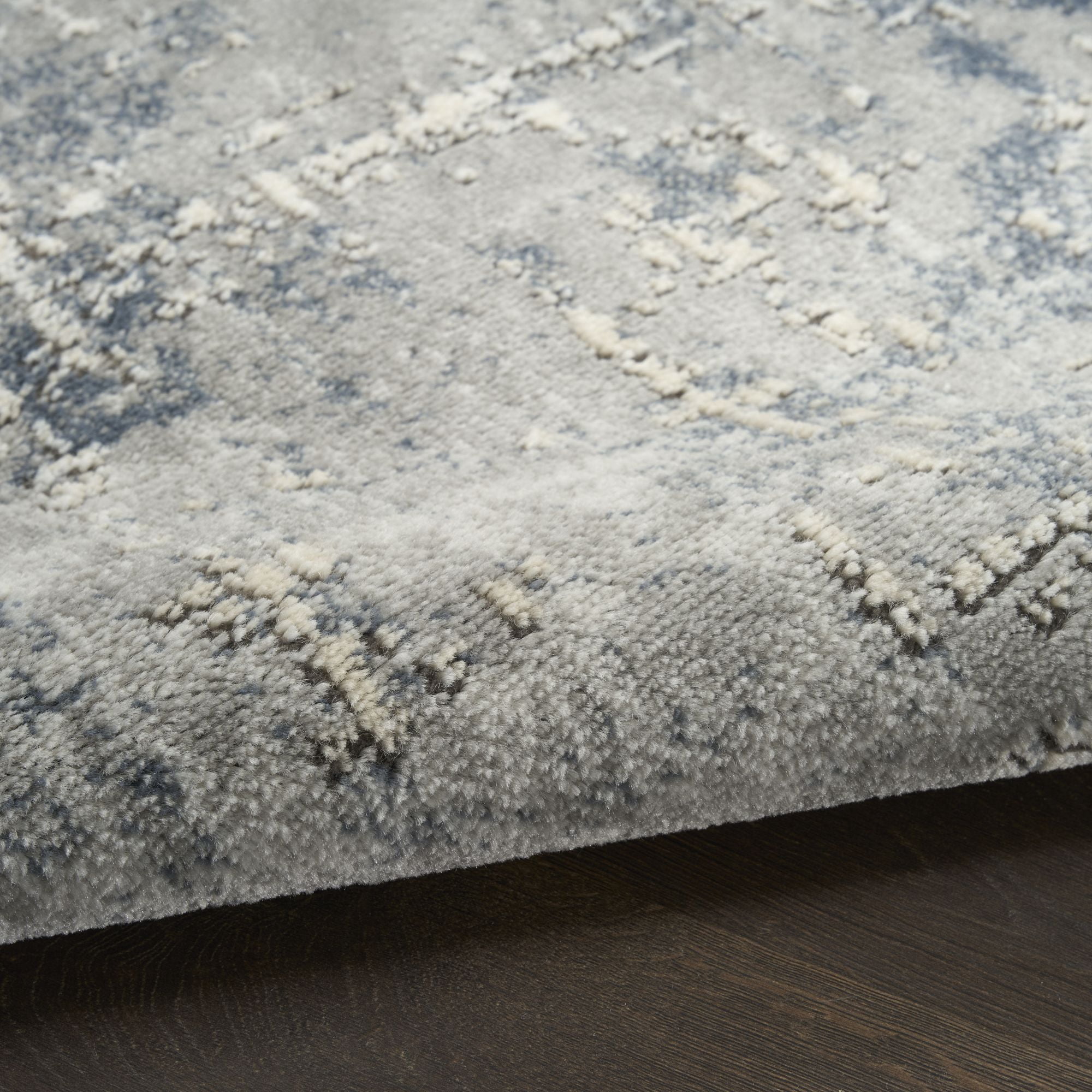 Nourison Concerto 7'10" x 9'10" Dark Grey Modern Indoor Rug