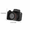 thumbnail image 3 of Kchsji 4K Digital Camera with 16X Zoom & 180° Flip Screen, Anti-Shake & Face Detection, Ideal for Photography, Vlogging, Family & Travel Photos, High Resolution, Compact, Easy to Use, Recording, 3 of 9