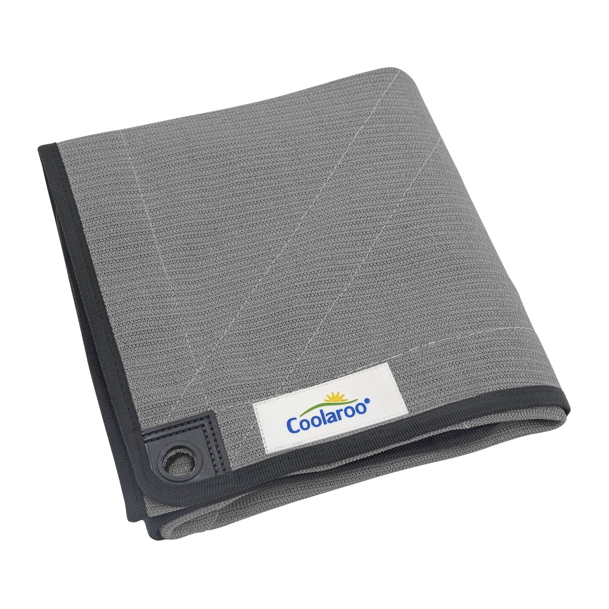 Coolaroo Elevated Pet Bed On-The-Go with HeatShield Cooling Fabric, Glacier Grey, Medium