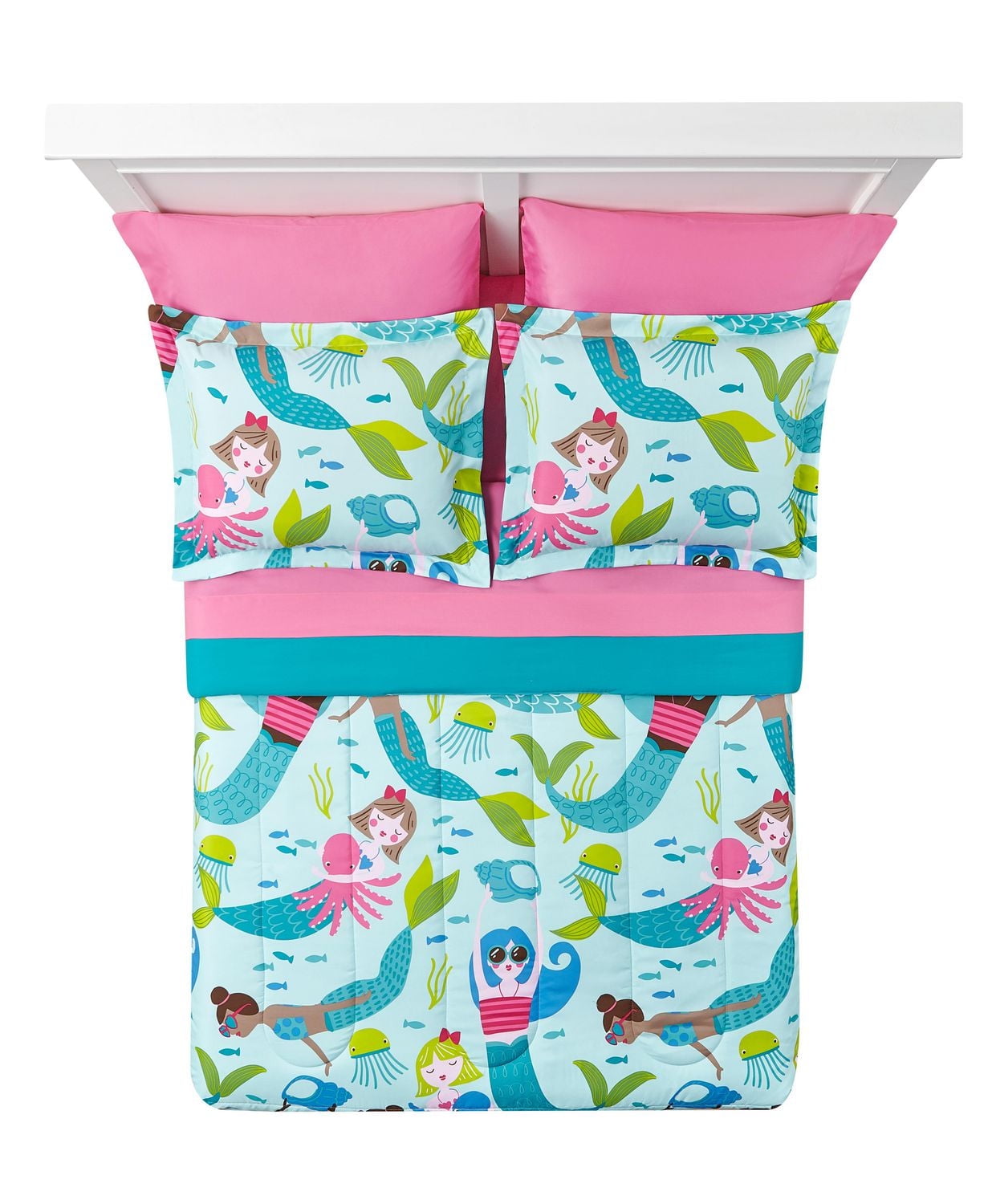 Ensemble de literie sirène pour enfants