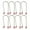 C, variant on Electric Curling Roller Replacement Clips - 8pc U-Shaped Fixed Clips, Heat-Resistant, Universal for Hot Rollers, Durable