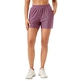 thumbnail image 1 of Plebaso Shorts de Course pour Femmes Séchage Rapide Décontracté Taille Haute Extensible Yoga avec Poches, 1 of 5