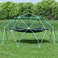 thumbnail image 7 of 12ft Geometric Dome Climber Play Center with Hammock, Rust & UV Resistant Steel Supporting 1000 LBS  - Grey, 7 of 7