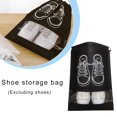 thumbnail image 3 of Portable Travel Shoe Bag Shoe Storage Bag Non-woven Capacity Large Travel Strap Bag Mo Moistureproof R2Q3 Waterproof Fabric Shoe, 3 of 8