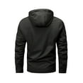 thumbnail image 5 of Men's Winter Fleece Lined Hooded Jacket - Thick Outdoor Parka Coat for Cold Weather, 5 of 8