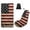 Retro American Flag, variant on Uorisanigo Car Seat Cover Protector Easy to Install Sweat-Absorbent Retro American Flag Bucket Towel Seat Covers Universal Fit Most Cars Auto Accessories Protectors Decor